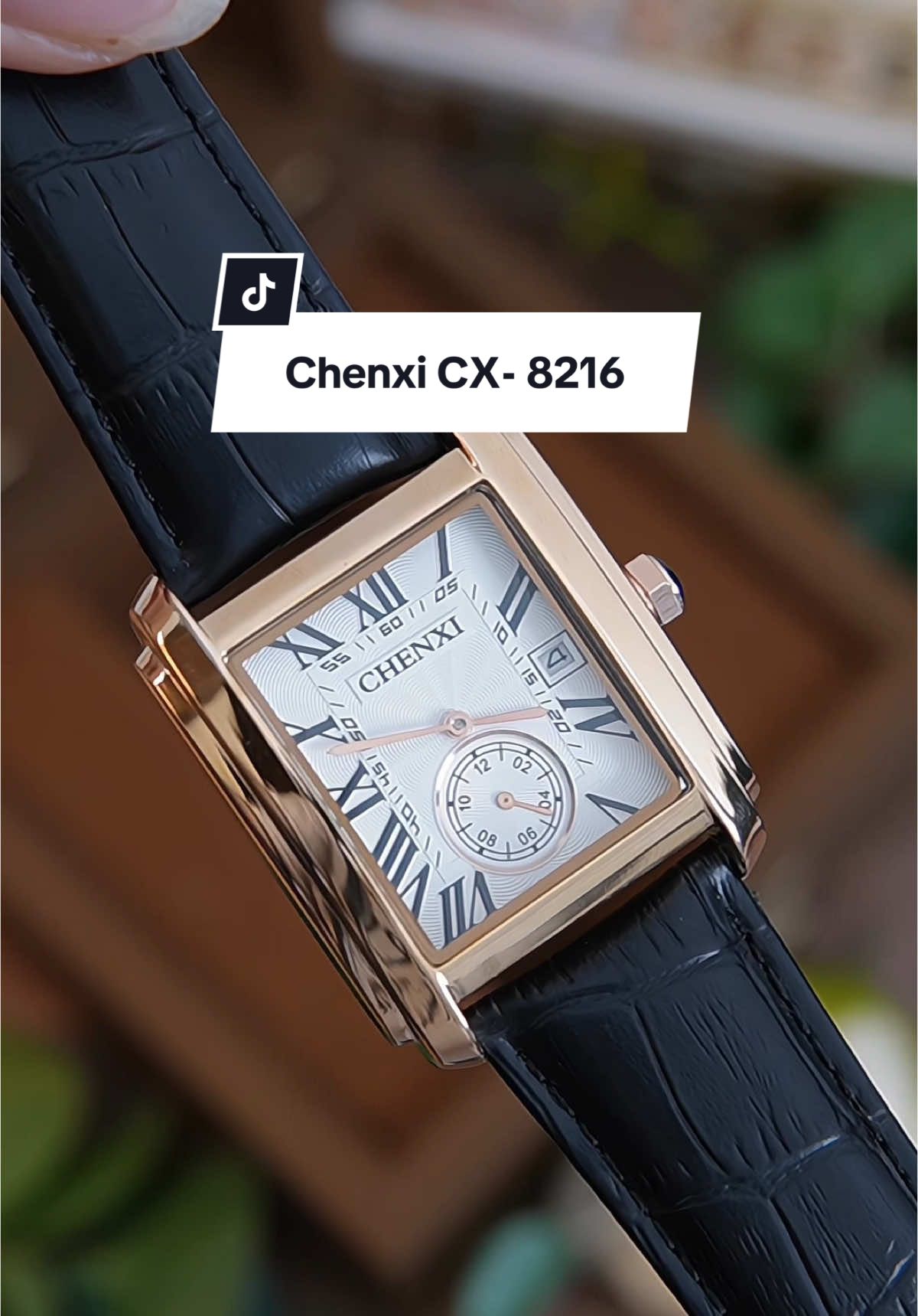 Fom vuông quá đẹp nhà Chenxi ae ơii #dongho #donghodepchinhhang #chenxi #chenxiwatch #cx8216 