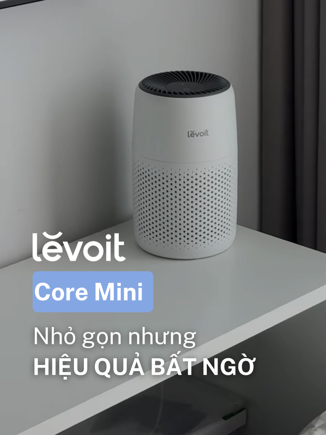 Nhỏ gọn mà hơi bị lợi hại đó nha #maylockhongkhi #suckhoe #maylockhongkhilevoit #airpurifier #coremini #decor #tiktok #xuhuong #fyp