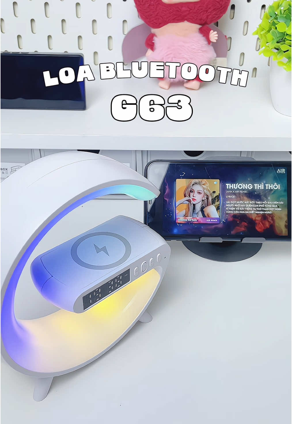 mới tậu được em loa bluetooth G63 nghe nhac xem phim decor okila ph.ếch#loabluetooth #g63 #unboxingvideo 