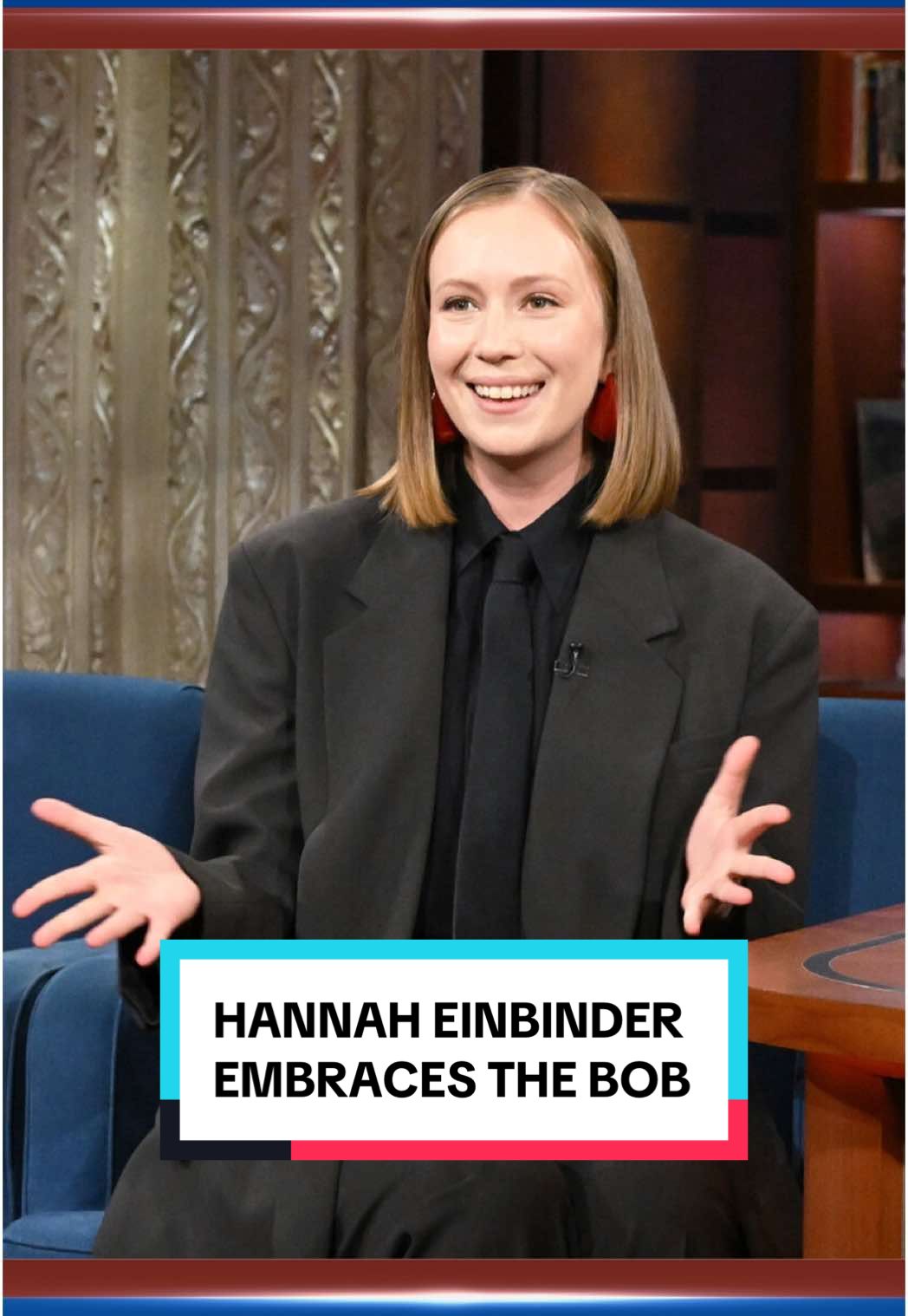 Hannah Einbinder explains why not all bobs are created equal. #Colbert #Hacks #HairStyle