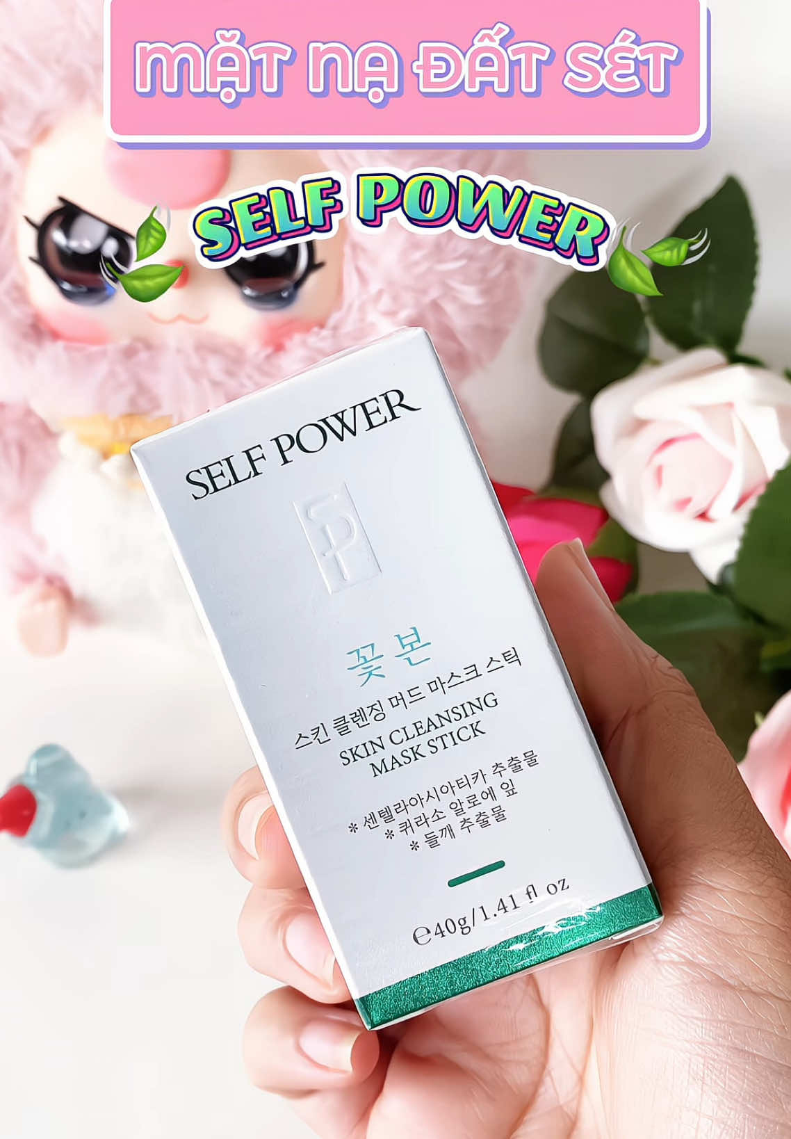 Mặt nạ đất sét Self Power chân ái cho làn da dầu mụn mí bà nên thử nhennn#hutdaukhonghutam #selfpower #thanhlanmatnadatset #matnadatset 
