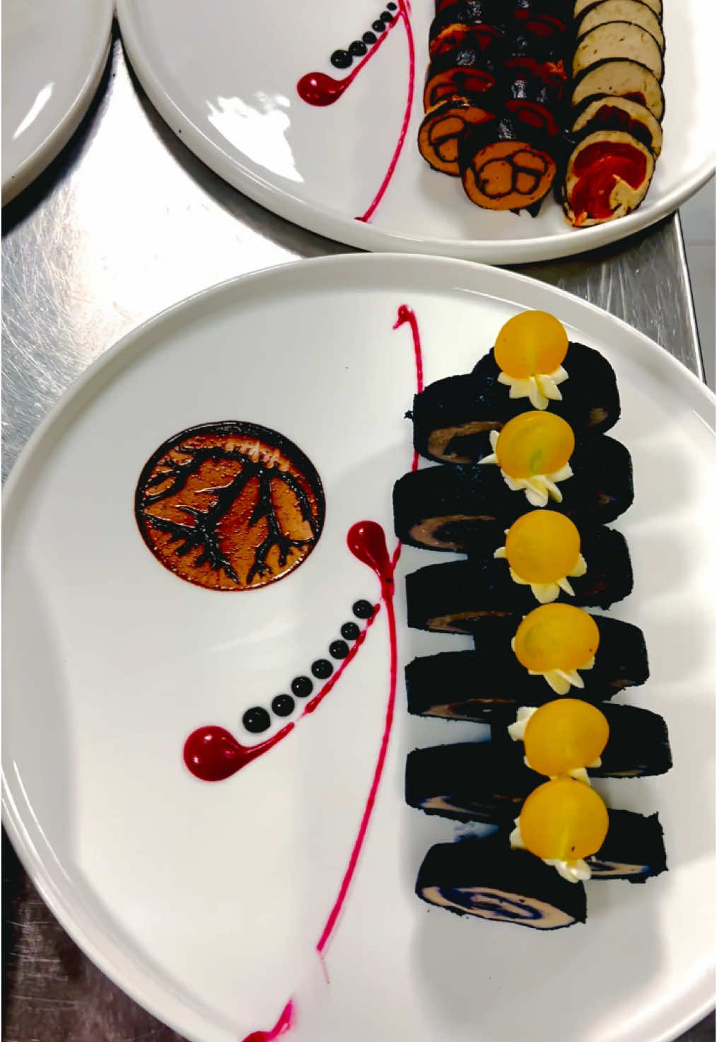 Cold appetizers 🥗🧀 and a tasty terrine 🍖 all set on the kitchen table — fresh, colorful, and inviting! ✨ #MovenpickMoments #FoodLove