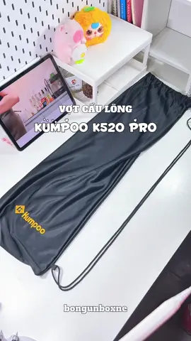 Vợt cầu lông Kumpoo K520 Pro#votcaulong #bongunboxne #unboxing #xuhuong #unboxingvideo #unbox #xh 