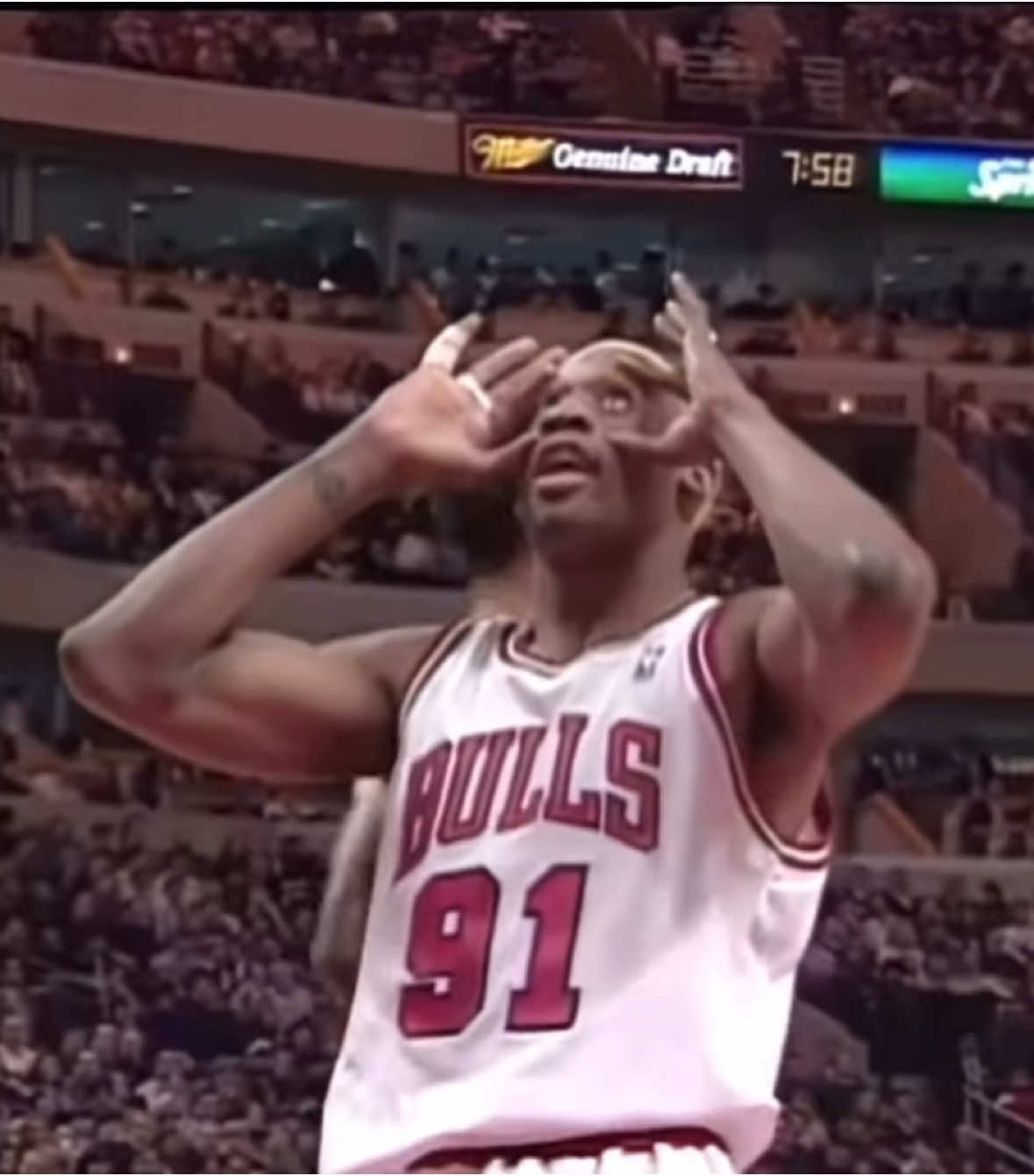 The Defense and Save.  #nbaedits #basketball #dennisrodman #foruyou 