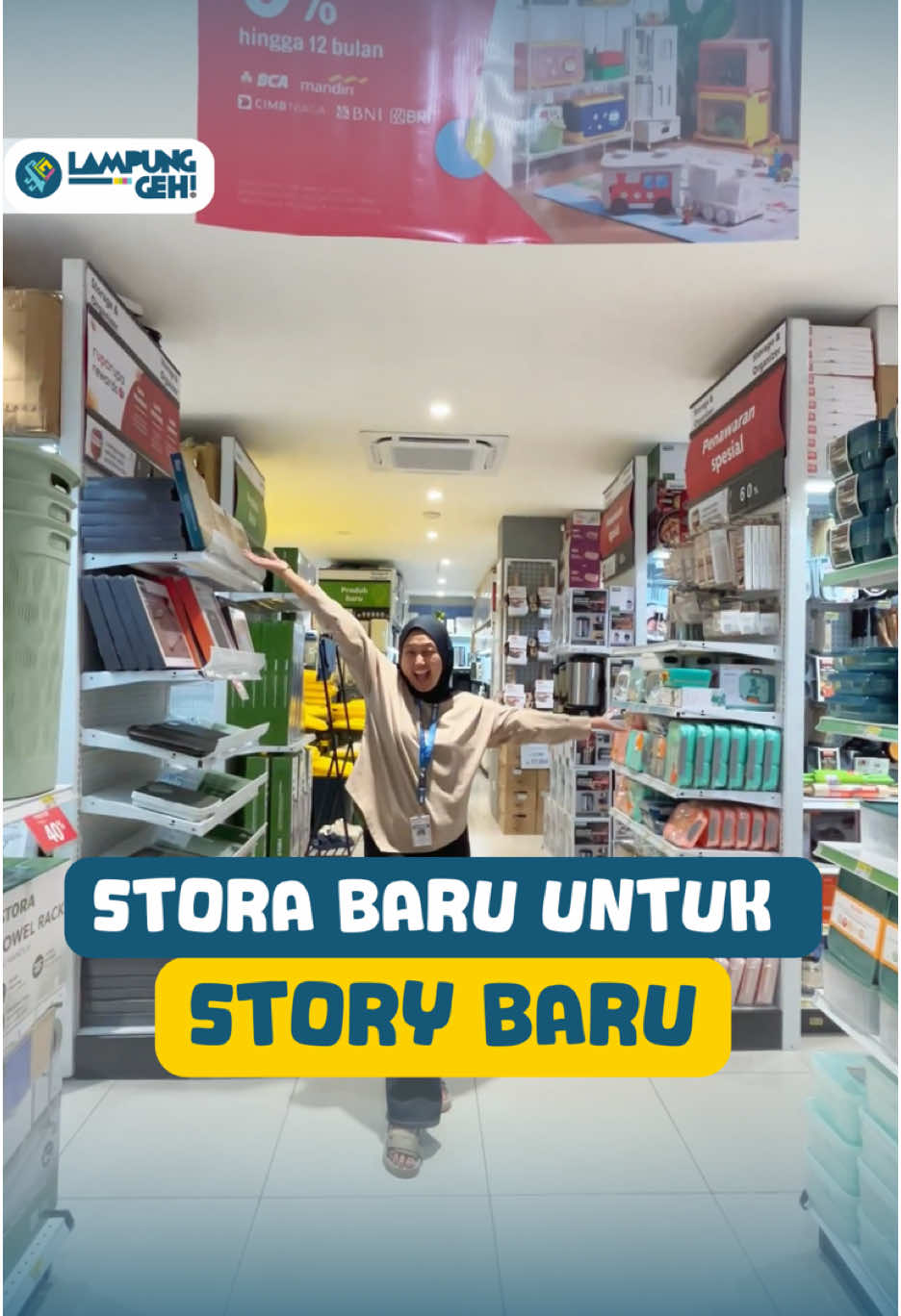 Hallo sekelik  Pernah nggak sih ngerasa hidup makin ribet cuma karena ruangan yang berantakan? Ini nih solusi nya, storage kece dari STORA by AZKO. Cocok buat kosan sempit, kamar anak, ruang kerja, sampai rumah baru! Mulai dari box multifungsi & rak kekinian yang bisa dipakai di semua ruangan :  kamar, dapur, ruang kerja. Cocok buat buat anak kos, new parents, atau yang suka upgrade interior. Cek & belanja langsung di AZKO atau bisa juga lewat aplikasi ruparupa. Jangan lupa, follow @azko.id & @storastorage untuk info lengkapnya! #AZKO #StoraBaruUntukStoryBaru #stora 