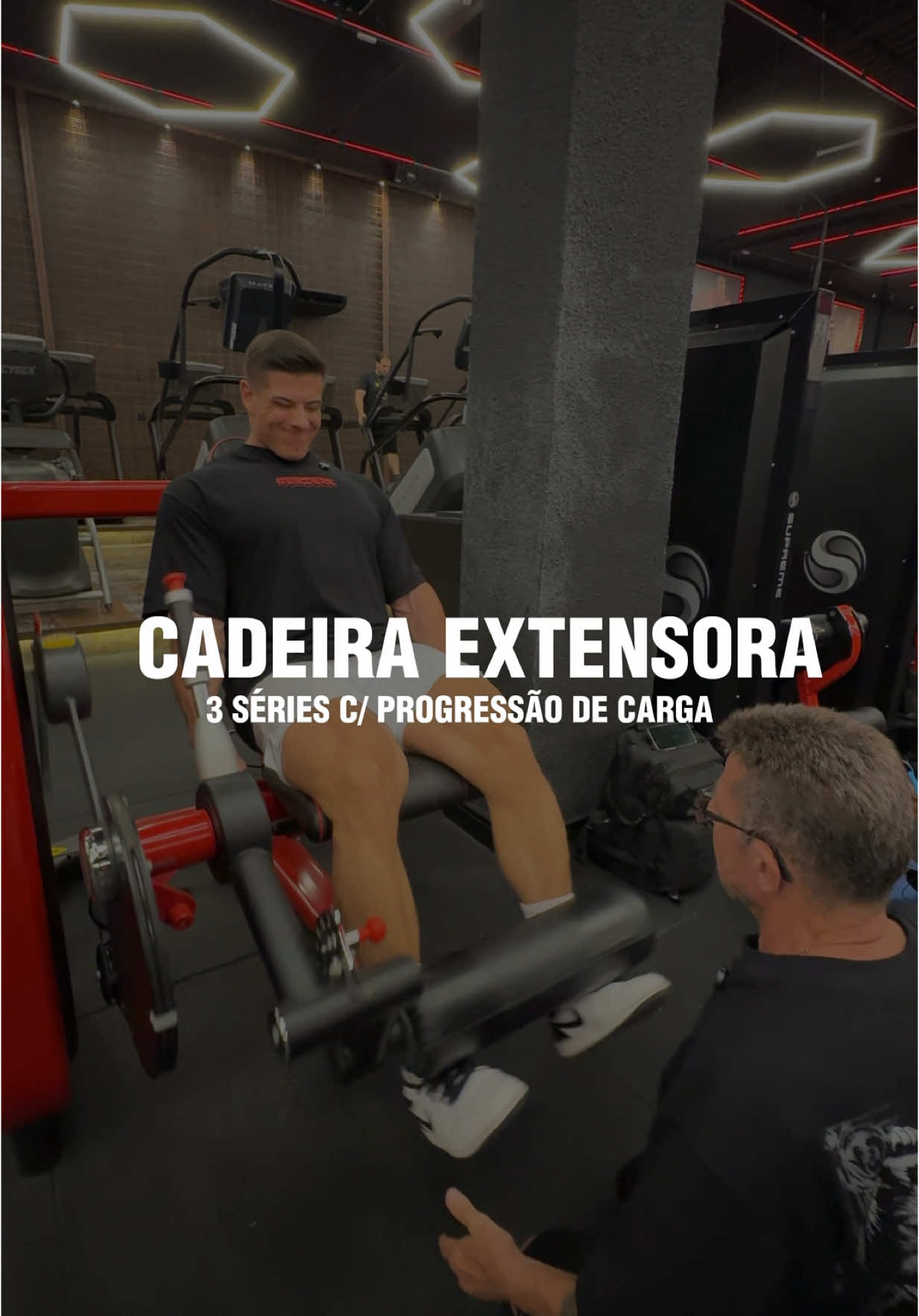 Treino de perna completo senhores #academia #gym #treino #fypp #foryoupage #perna 