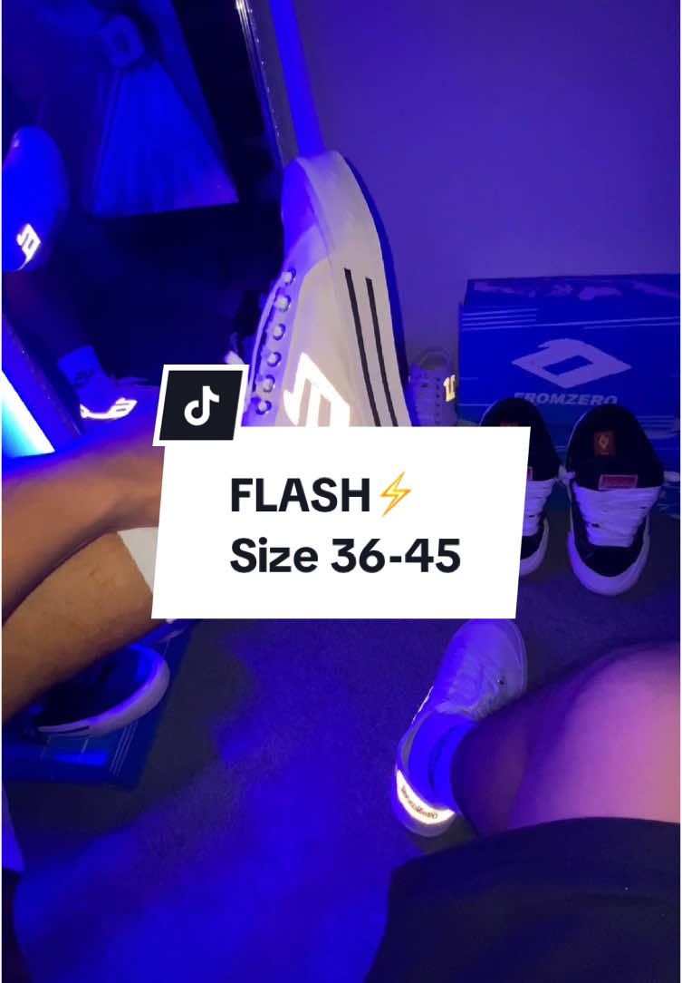Sepatu sneakers aransa white flash⚡️ size 36-45 buruan cekout skrng karna lagi banyak promo dan Diskon!!!!#fromzero #fromzeroofficial #fyp #outfitcowok #sepatuoriginal #fromzerostore 