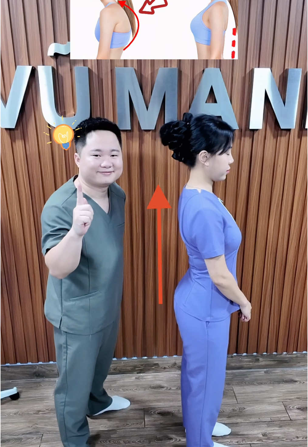 Bài tập gù lưng tại nhà. Hãy tập cùng em Mạnh nhé 💡#vuducmanh #tips #humpback 