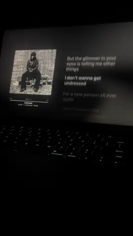 undressed - Sombr #fyp #lyrics #music #sombr #vibe 