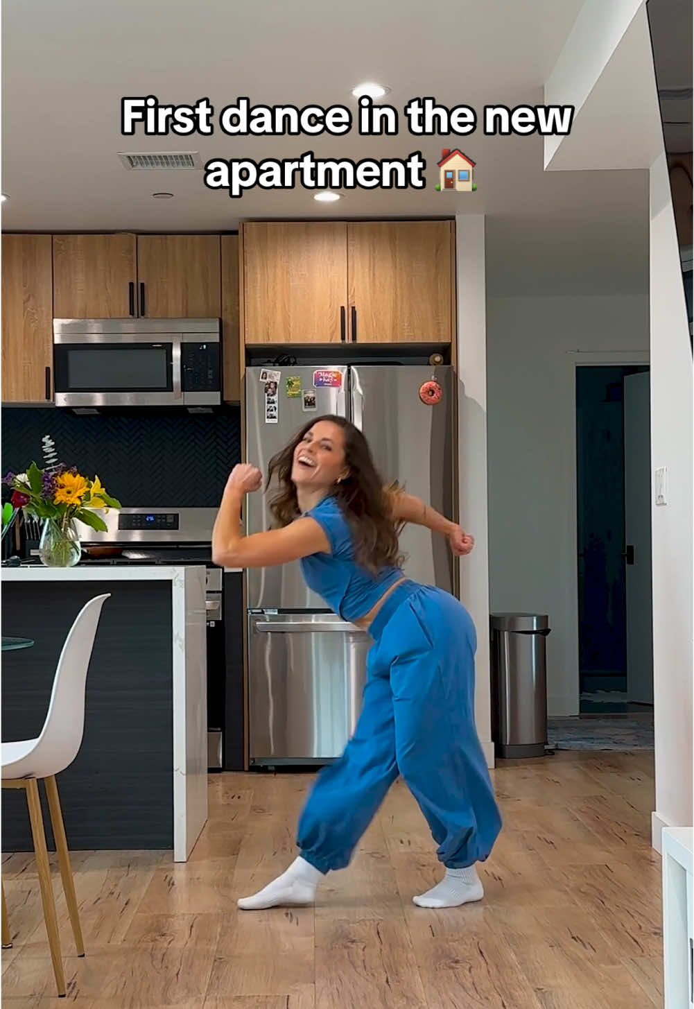 Just getting a feel for the new space 💙🔥 The first of many. @Selena Gomez DC: @Cost n’ Mayor 