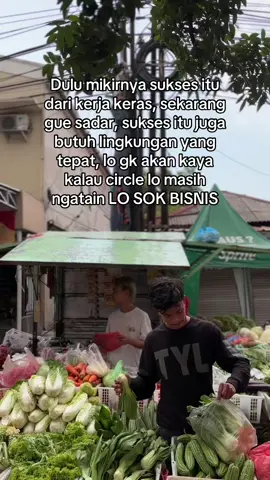 Saling support yok😇 #bisnisanakmuda #pedagangsayur #bosmuda #fyp 