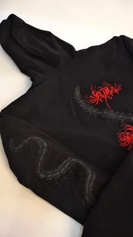 reincarnate black hoodie inspired by 𝗧𝗢𝗞𝗬𝗢 𝗚𝗛𝗢𝗨𝗟  #quinx #tokyoghoul #tokyoghoulhoodie 