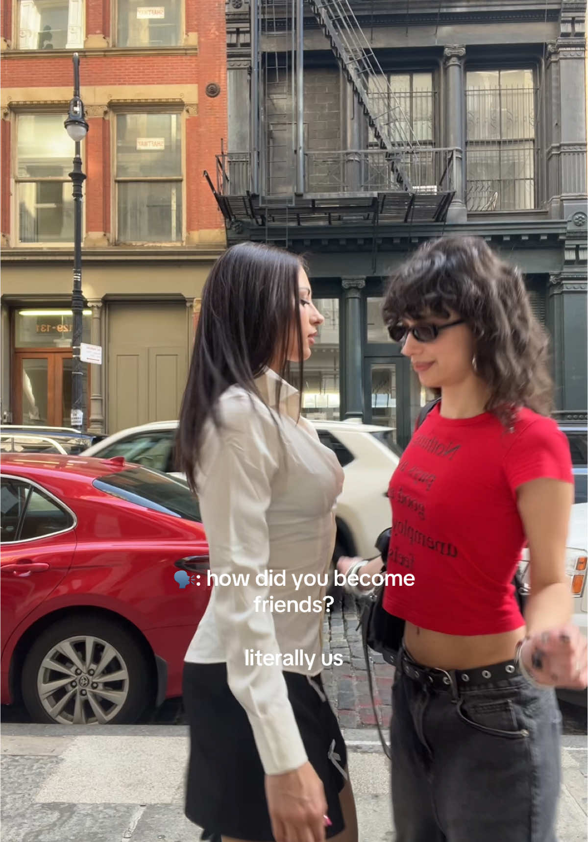 Girls becoming friends 🤝🏼💖💃 @DI #girls #friendship 