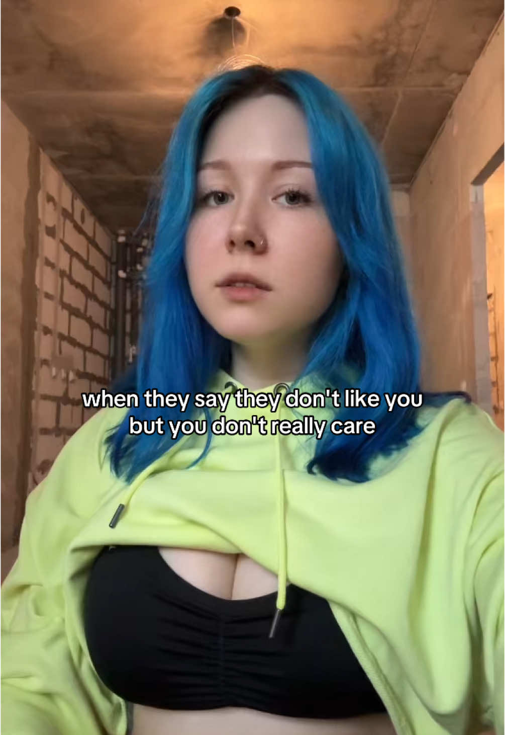 oh well 🤭 #bluehair #viralvideo #viral #explore #fyp 