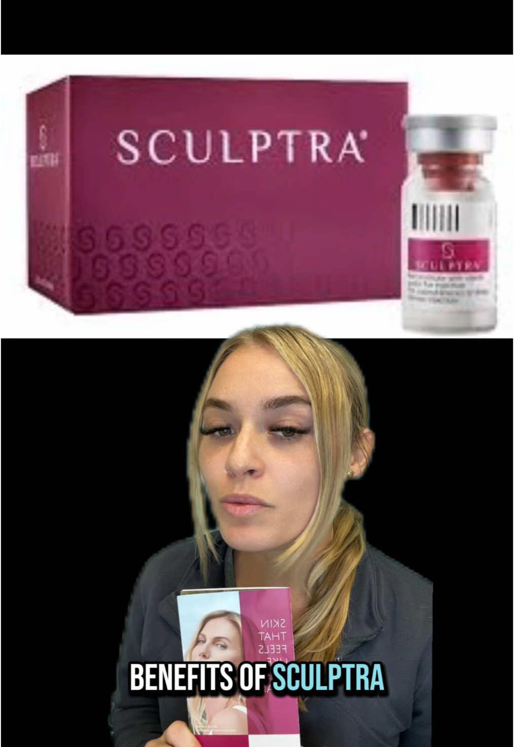 Benefits of Sculptra #sculptra #galderma #filler #volumeloss #collagenproduction #collagen #wrinkles #aging #fdaapproved #sculptra #boyntonbeachskin #cosmetics 