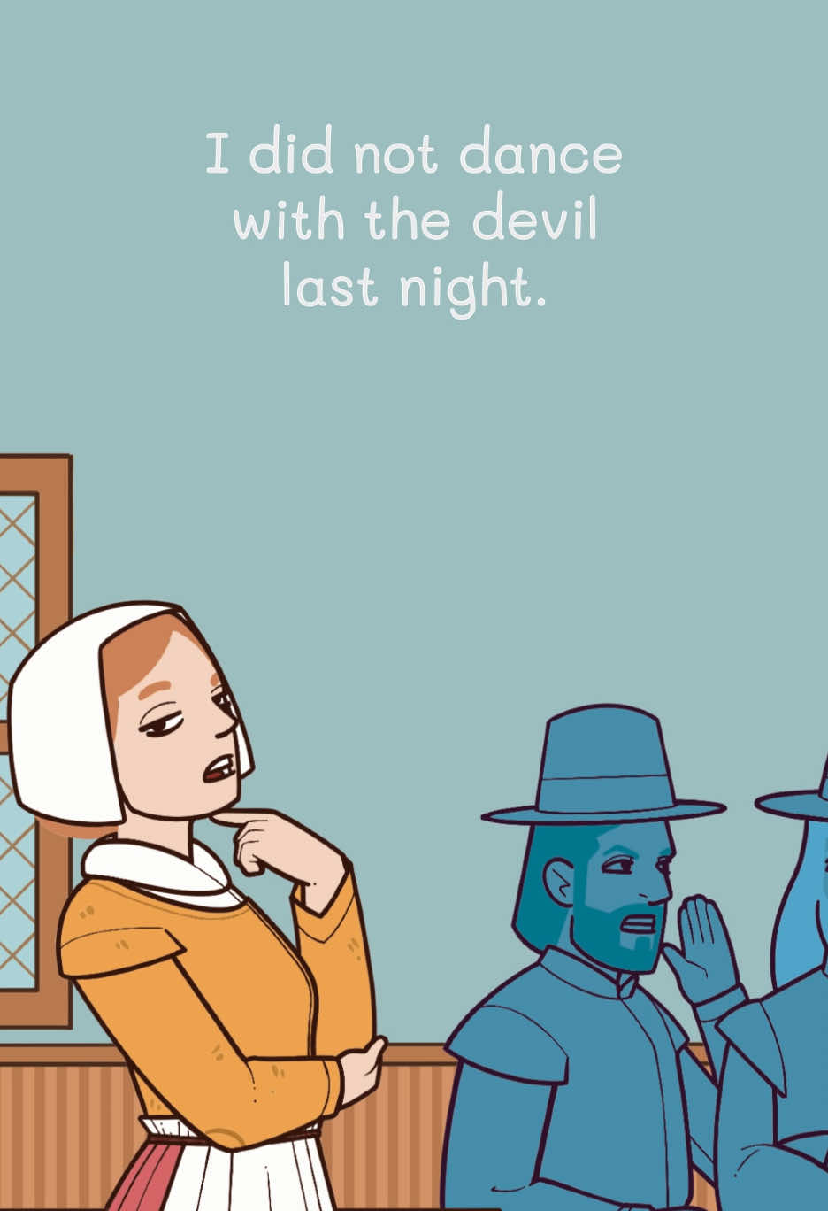 The tea be’eth piping hot. ☕️💅🏻 #witches #comics #silly #salem 