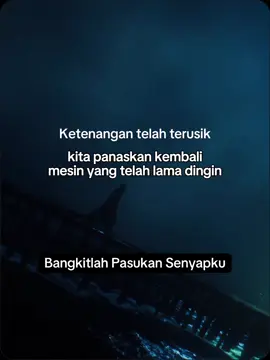 #Bangkitlahpasukansenyapku #pasukansenyap #takterlihattapiterlibat