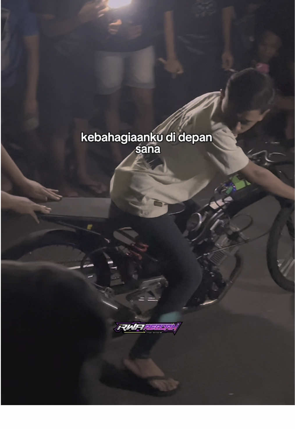 😇💫 @bintangkecil_216  #racewithatw #rwareborn #ponorogo24jam #mx #mx300cc 