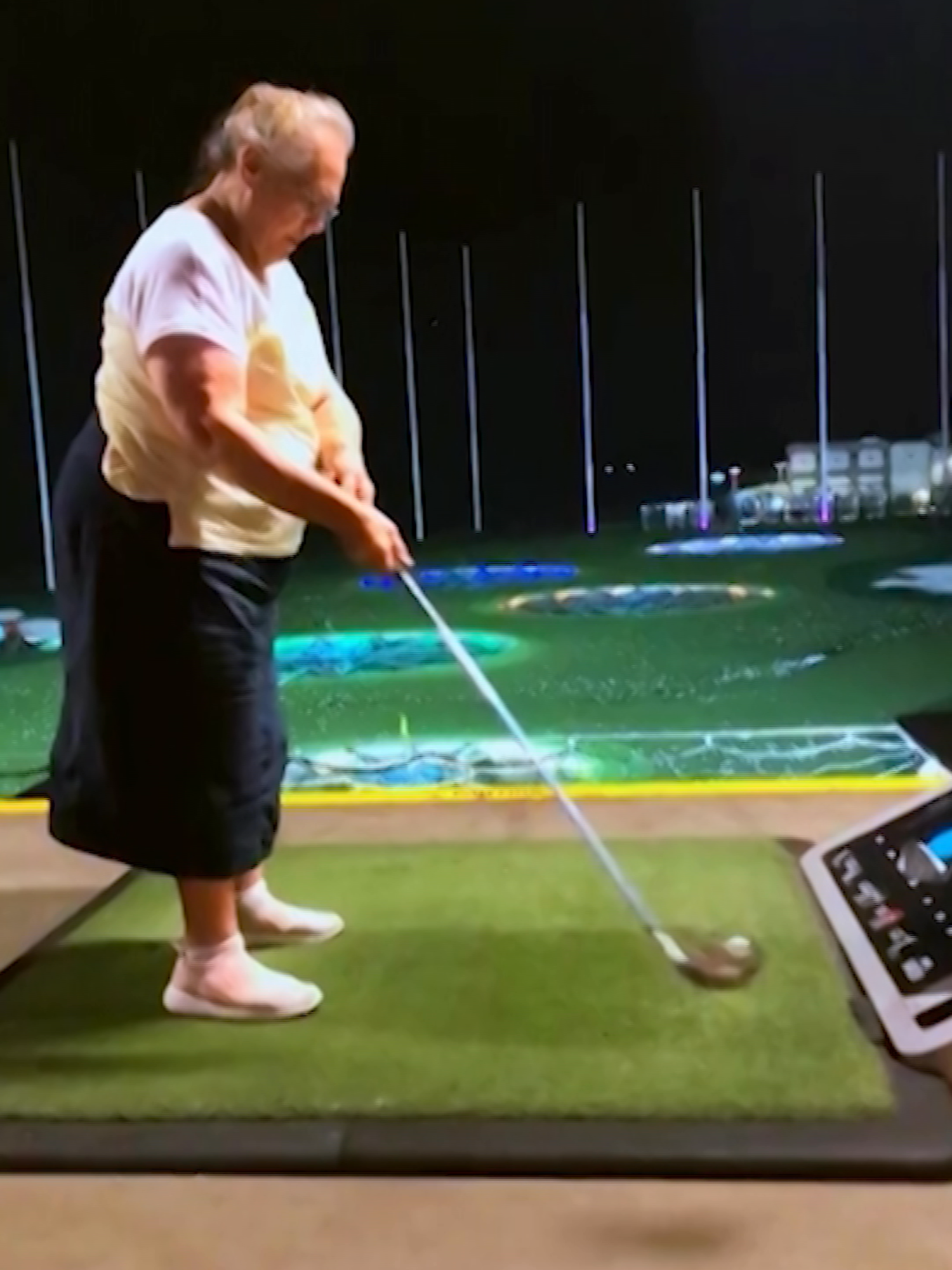 golf is not grandma's sport ⛳️ #Ridiculousness #funny #reaction #fail #golftiktok