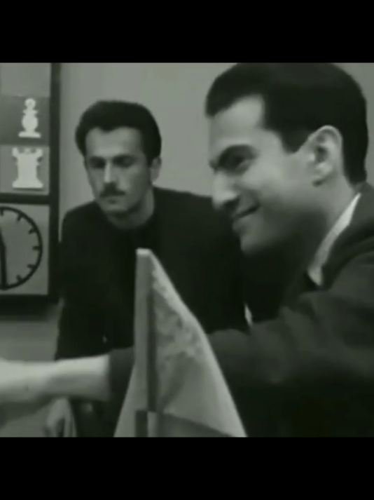 Fischer's best friend. The fact when Tal was sick in hospital,in a severe situation, nobody did visit him but Fischer did. The real friendship. #bobby #mikhailtal#foryou 