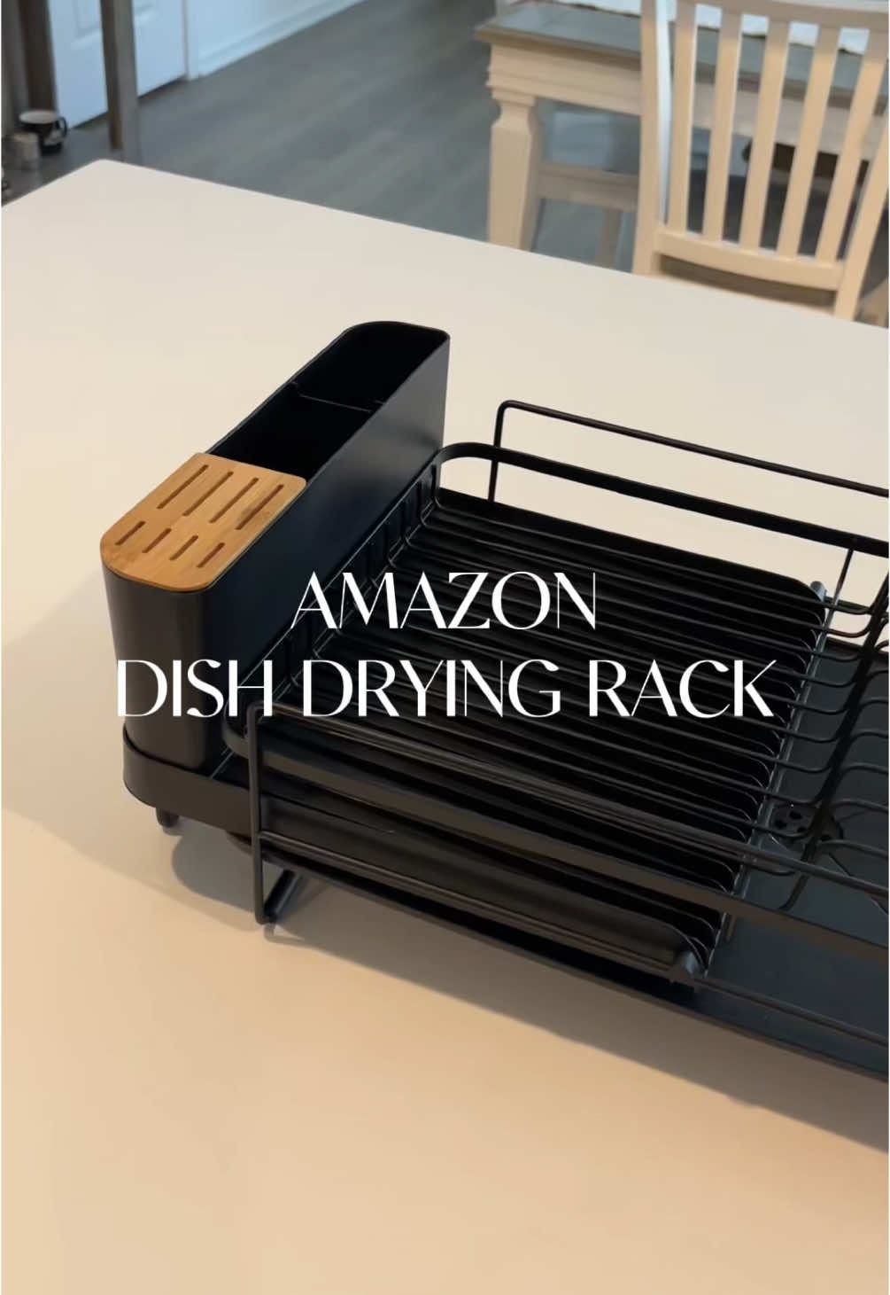 Perfect dish rack ✨ Comment SHOP for the link 🔗 #dishrack #dishdryingrack #amazonkitchenfinds #amazonmusthaves #dishorganizer 
