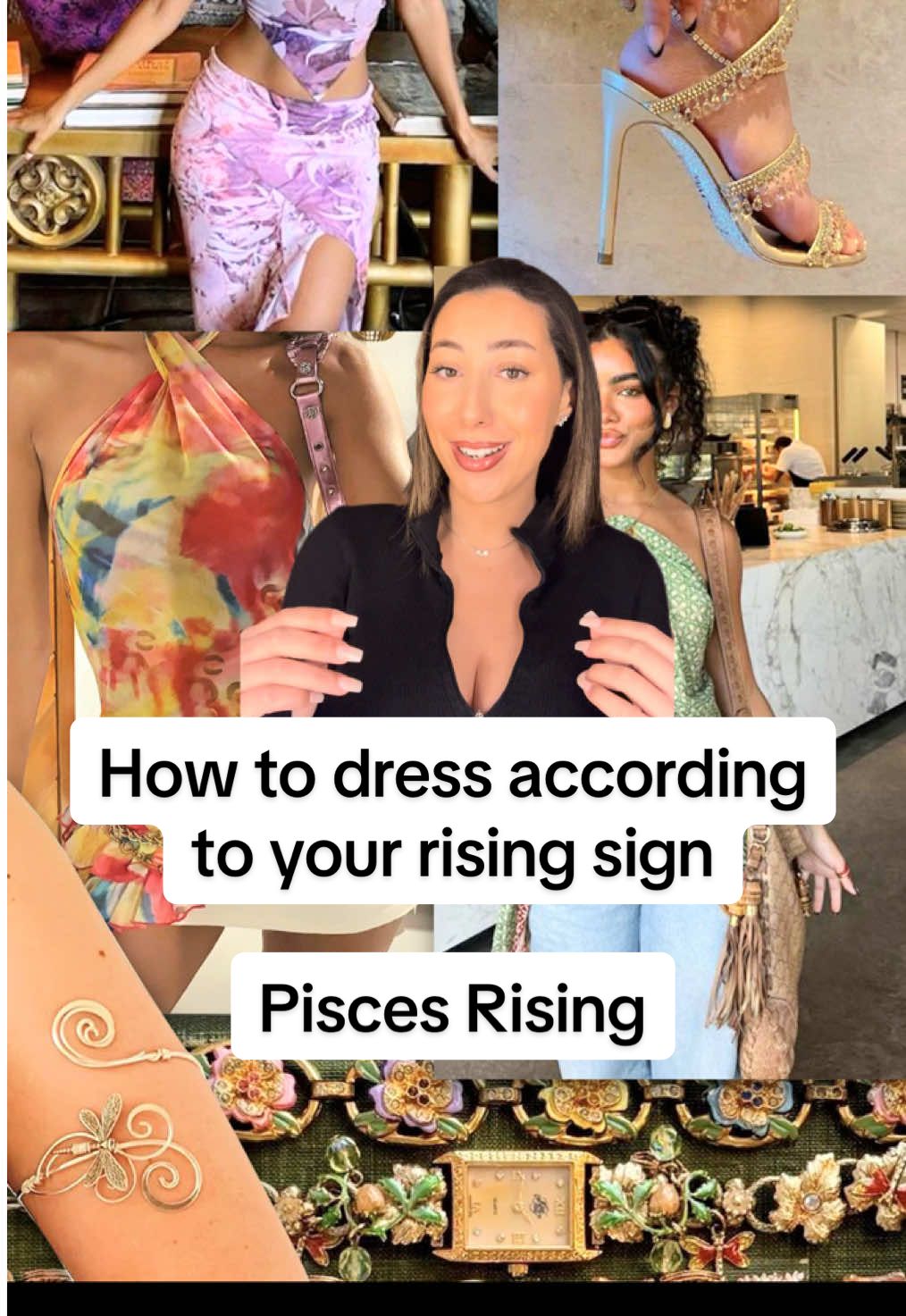 Replying to @A B I G A I L ↟ how to dress according to your Pisces rising sign #astrology #zodiacsigns #risingsign 