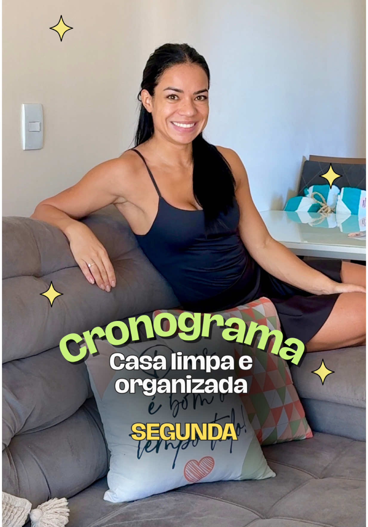 Cronograma casa sempre limpa e organizada  | Segunda ✨❤️ #donadecasa #casalimpa #organização #faxina 
