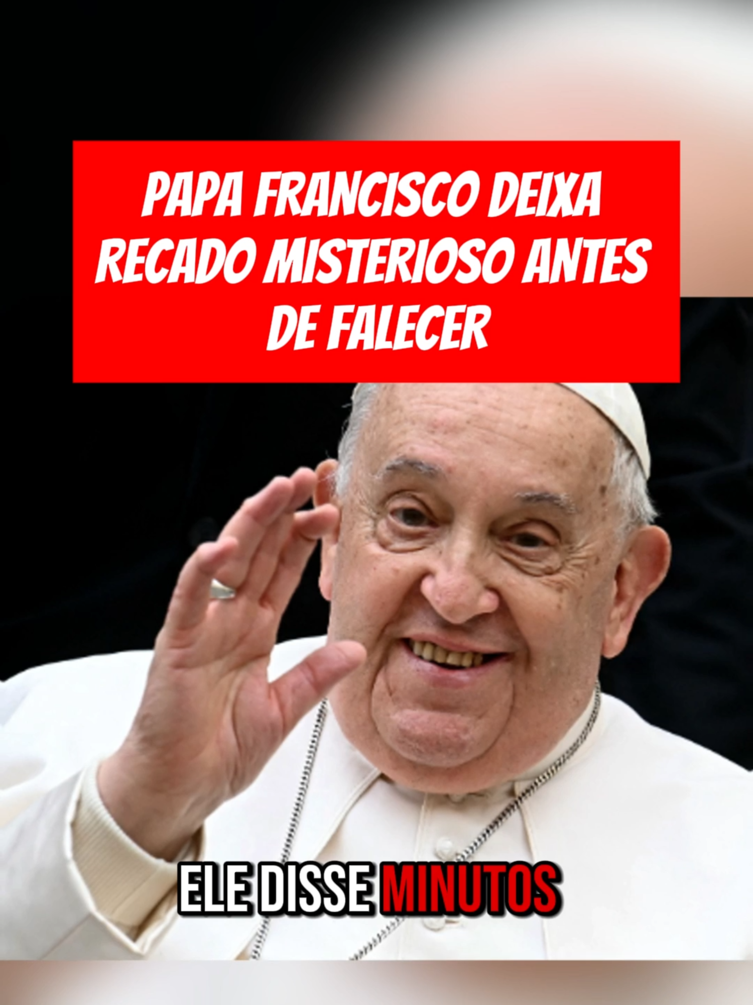 Papa francisco nos deixou.... . . . . . . . #fyppp #viral???tiktok #papafrancisco🙏 #casos #fatos #historias #televisão #papafrancisco