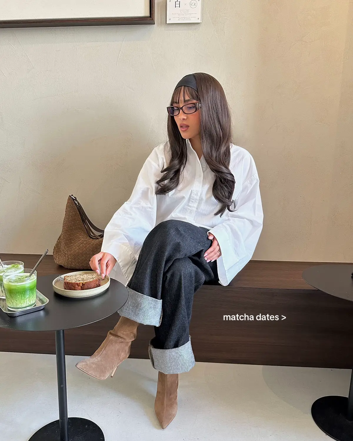 all dressed up just to get a matcha / na-kd code: supit 🍵 #OOTD #outfitideas #outfitinspo 