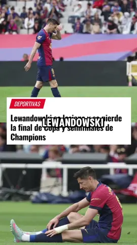 “Lewandowski se rompe y abandona al Barça en su semana más decisiva”#Lewandowski #FCBarcelona #Lesión #CopaDelRey #ChampionsLeague #BajaClave #FútbolEuropeo #InterVsBarça #FinalCopa #BarçaEnCrisis #NoticiasBarça