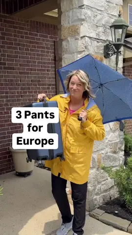 ✈️ 3 pant for Europe Outfit ❤️ #travelhack #traveltips #pant #travelhacking #travel 
