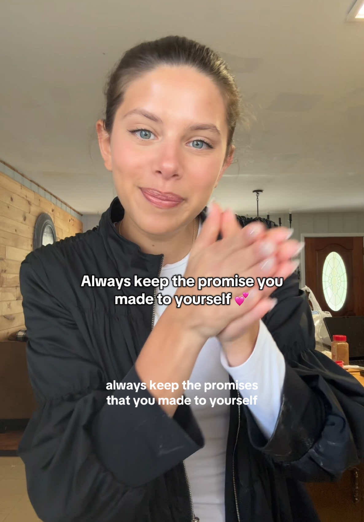 Always keep the promise you made to yourself 💕 thx for the advice @Anastazia 🥰  #promise #motivation #20sometgingadvice #advice #goals #marathon #Running #runninggirl #bigsisteradvice  