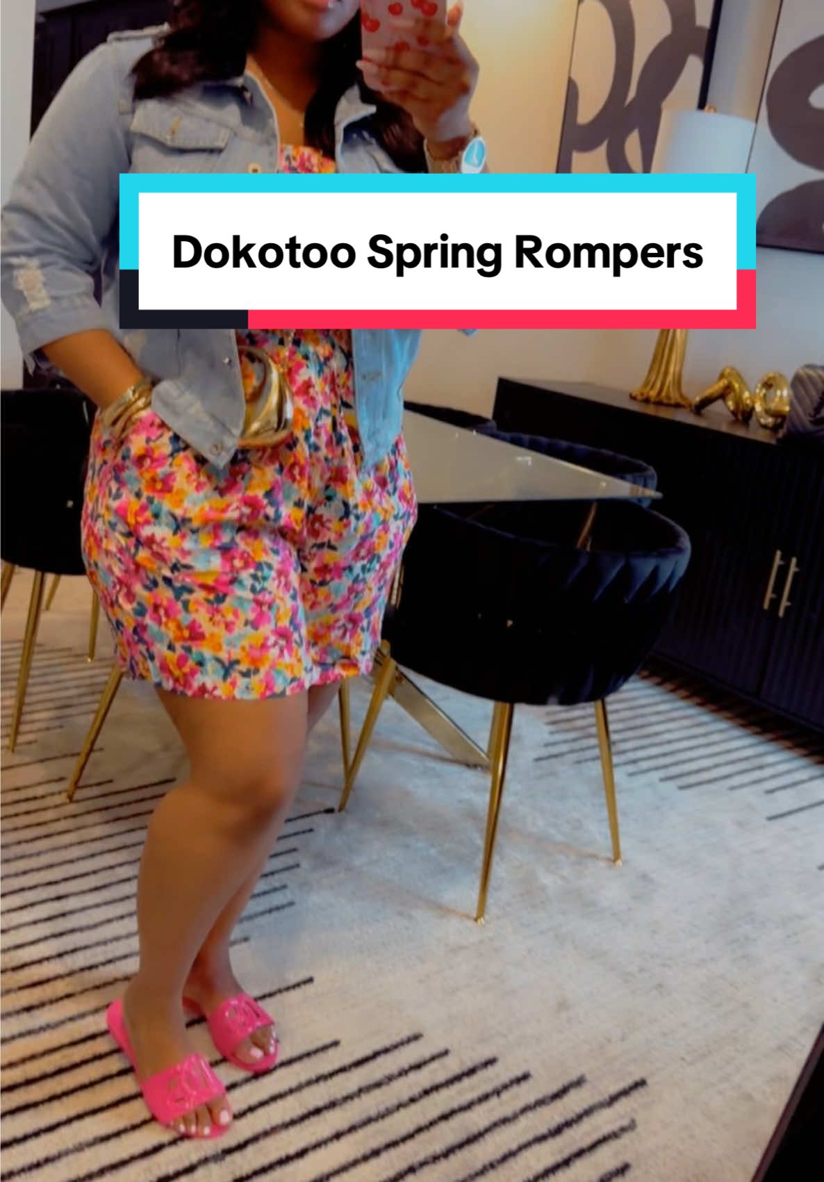 Super cutesy outfit💞 #springfashion #floral #dokotoo #fypシ゚viral 