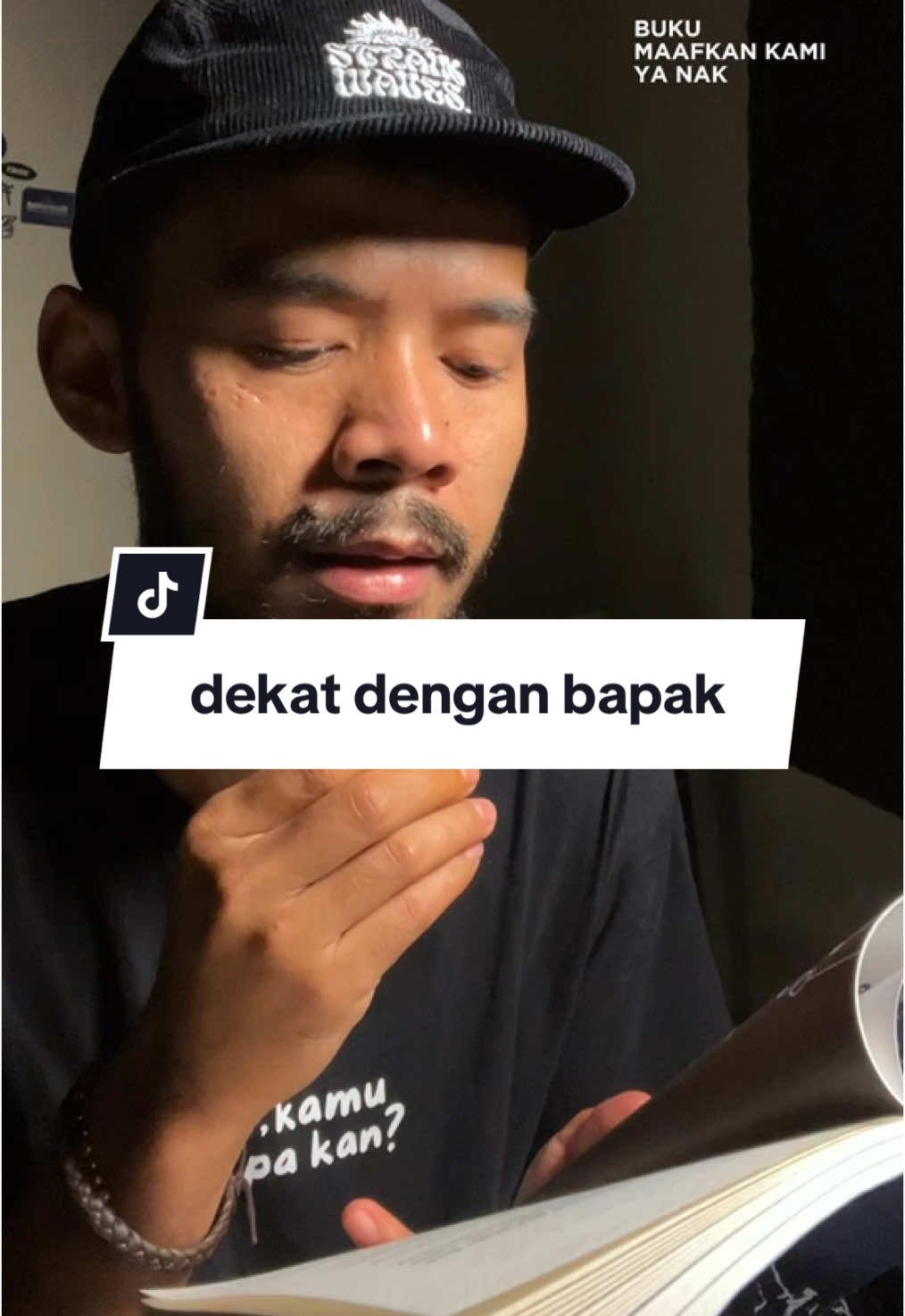 Kayaknya enak ya dekat dengan bapak. #maafkankamiyanak 