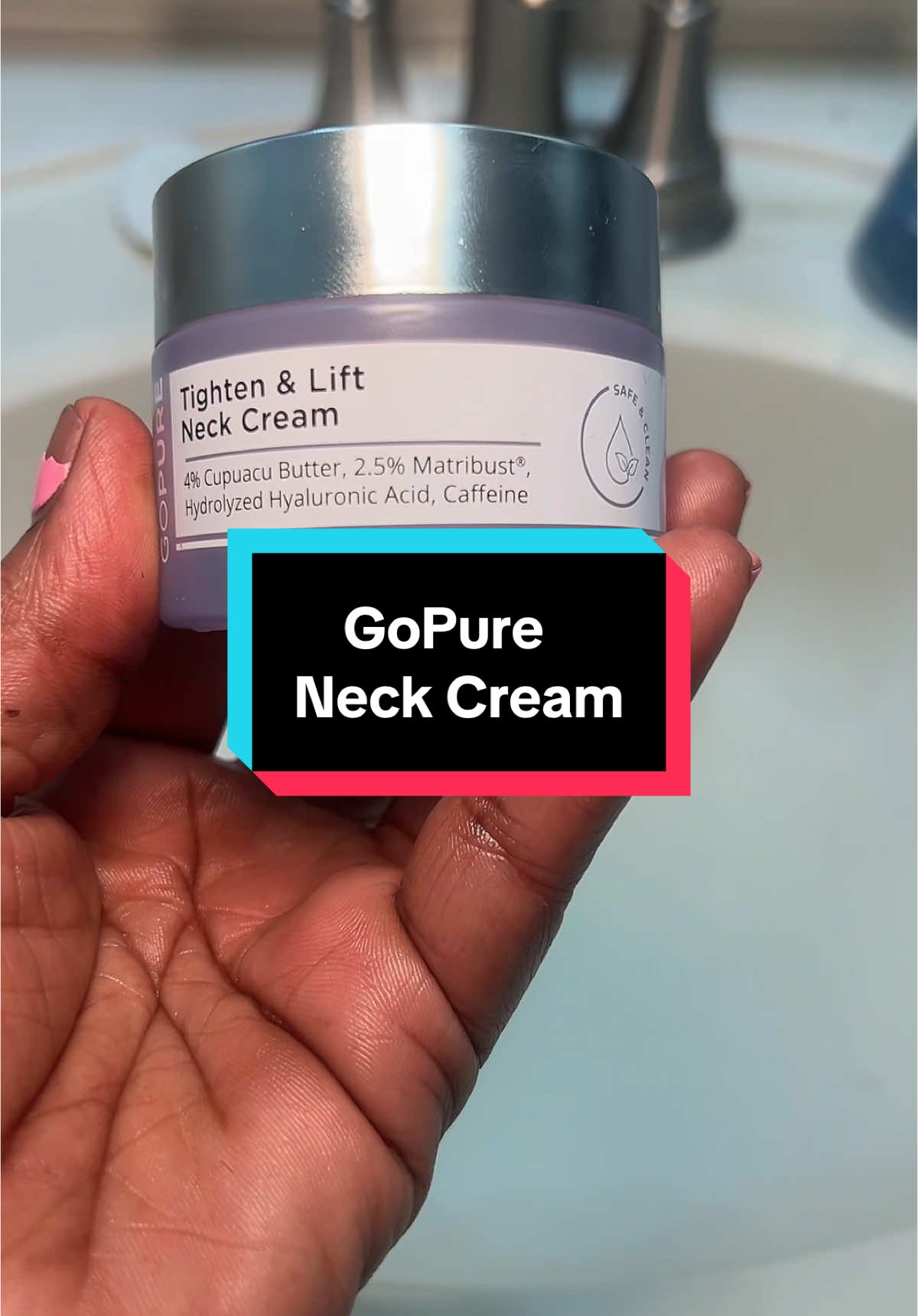 @Gopure #ad #fyp #neckcream 