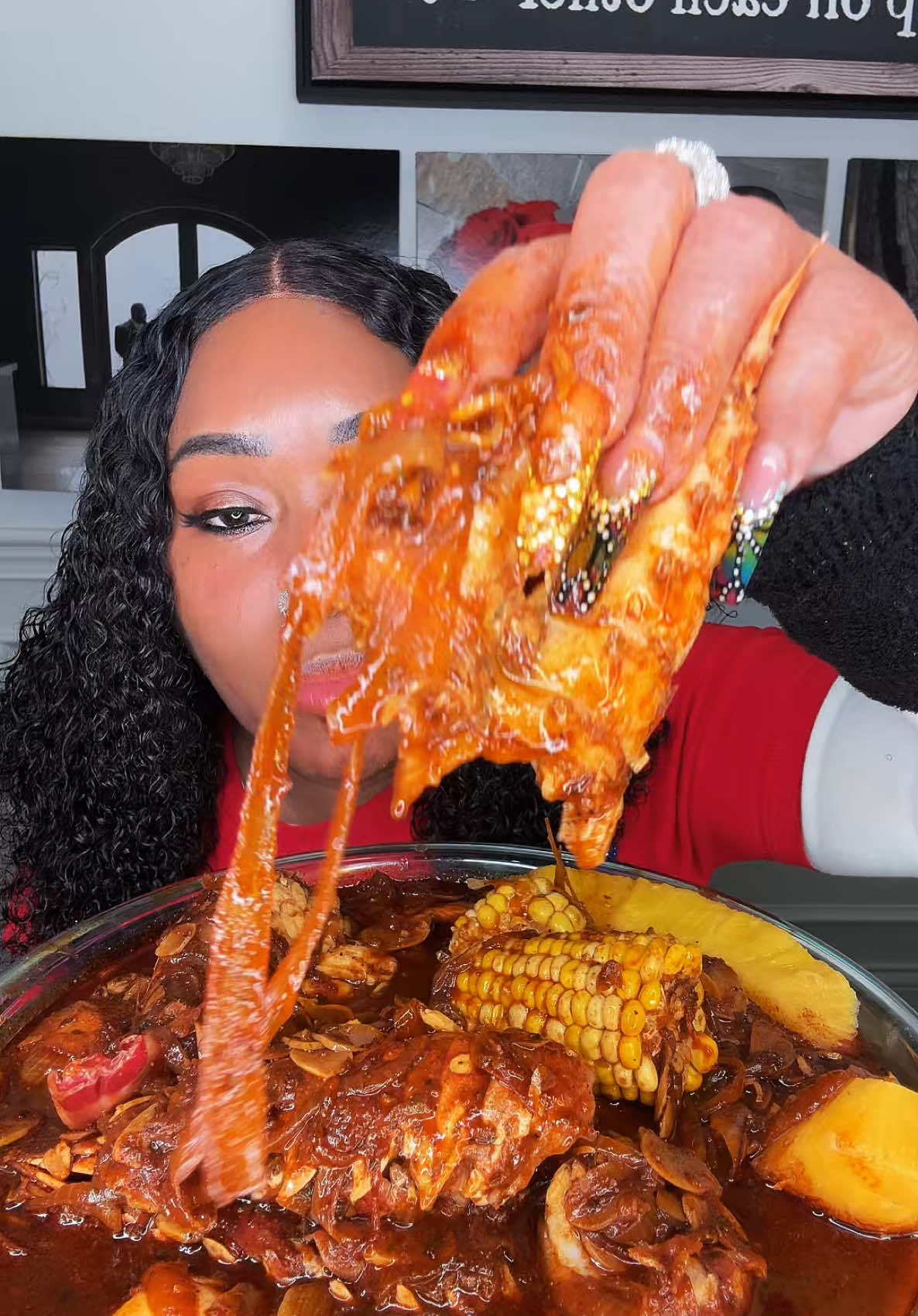 Lobster Boil #bloveslife #lobsterboil #mukbangeatingshow #bloveslife #bloveslifesauce #bloveslifemukbang #queenofmukbang #queenofseafood🦐🦪🧜‍♀️🦑🦞🦐 