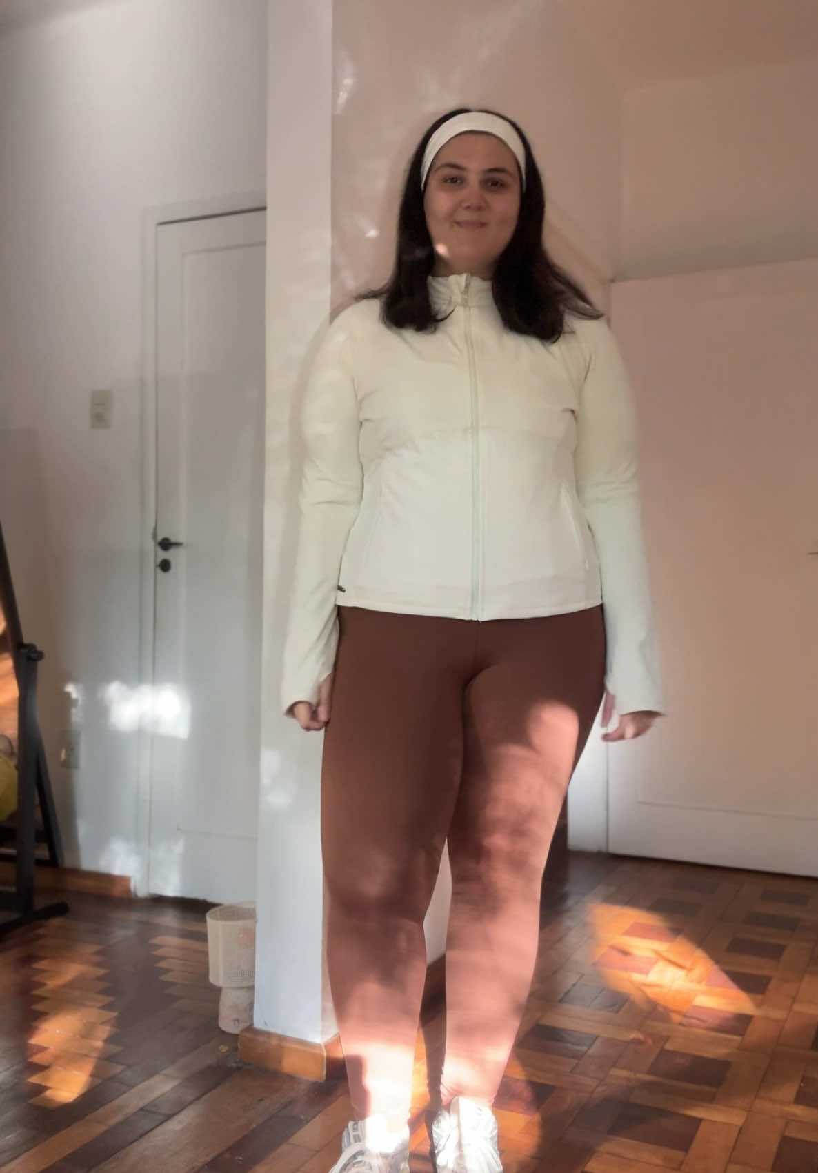 de roupa nova pq esfriou em poa #plussizetiktok #plussizegymgirl #fitcheck 