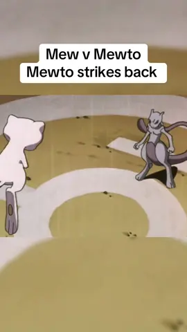 Mew v Mewto: Mewto strikes back #pokemon #funny #mewto#mew #pokemonmovie #battle#pokemonanime  