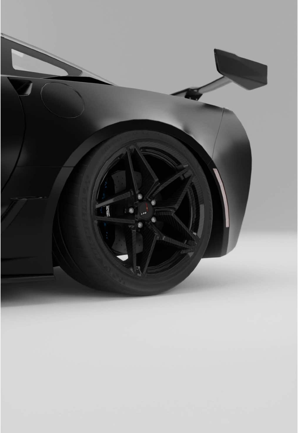 Matt black Chevrolet Corvette ZR1 🖤 | #chevrolet #corvette 