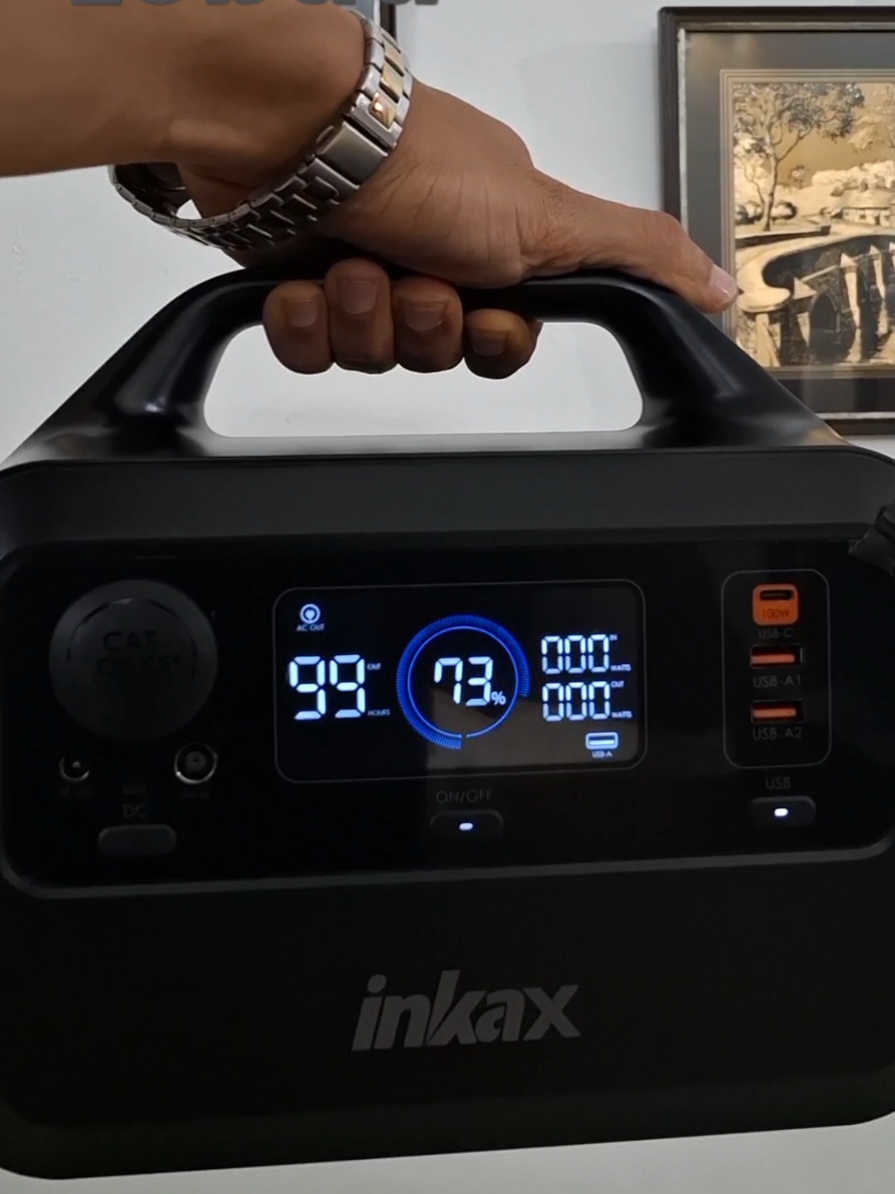 باور ستيشن من شركة inkax بقوة 72 ألف مللي أمبير  يدعم لل300 وات  بتارية بجودة ممتازة  وزن المنتج 4k موصل بريزة 220 فولت  مداخل لشحن الأجهزة والتشغيل  كشاف ليد متعدد الأنماط  متوفر كمية محدودة  توصيل جميع مدن ليبيا 🇱🇾  الحجز والأستفسار على بريد الصفحة📩 او رقم الوتساب:0925801113📞 #متجر_لبدة_lebda 