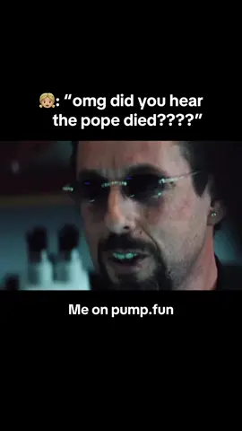 Oh nah 💀 #memecoins #cryptok #memecoinstrading #crypt0 #pope #popefrancis 