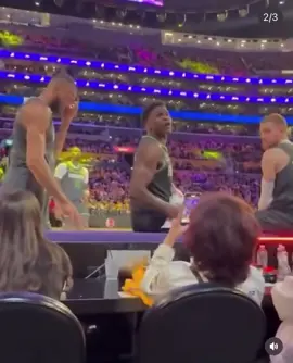 ANTHONY EDWARDS TRASH TALKING LAKERS FANS “MY DIH BIGGER THAN YOURS” 😭😂😂 #fypシ #fyp #anthonyedwards #laker #timberwolves #twolves #NBA #nbaplayoffs #viral #viralvideo 