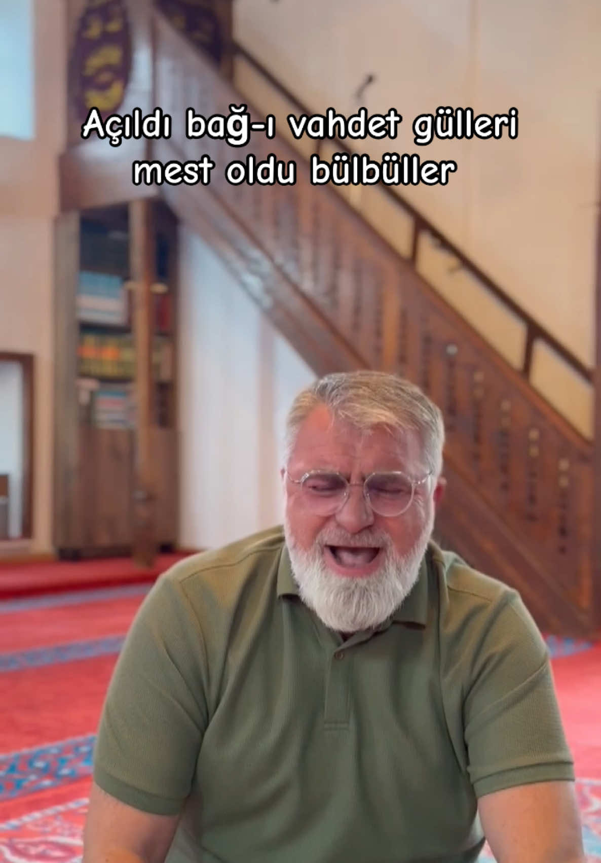 Açıldı bağ-ı vahdet gülleri mest oldu bülbüller #kaside #necmettinötün #reels #tik 