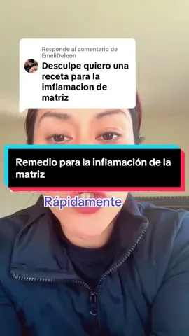 Respuesta a @EmeliDeleon #inflamaciondelamatriz #anitaceto 