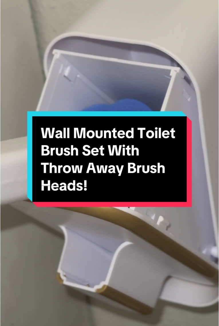 #wallmountedtoiletbrush #toilet #bathroom #cleantoilet #tiktokfinds #housecleaning #reviewsbygodsheavenlyscents 