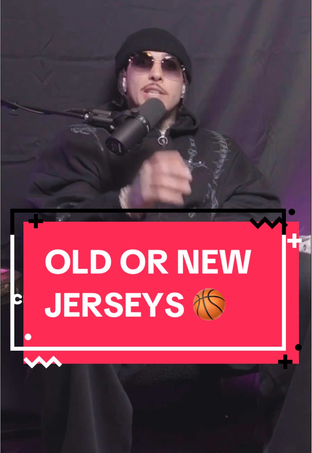 Old school or new school jerseys? #podcast #NBA #basketballjersey 