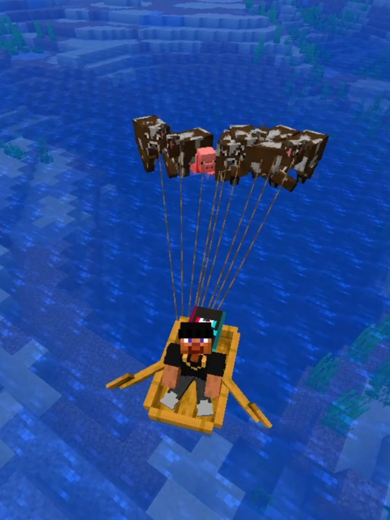Como TRANSPORTAR Mobs En Minecraft #Minecraft #minecrafttrucos #minecrafttutorial #fyo #videojuegos #vidagamer