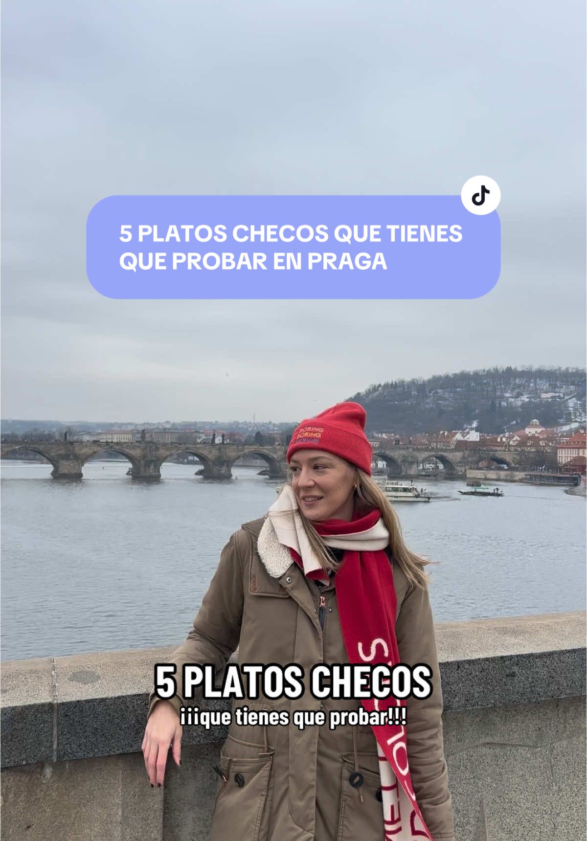 5 platos checos que tienes que probar en tu viaje a Praga 🇨🇿 1. Goulash 2. Codillo 3. Smazeny syr 4. Steak tartar 5. Svickova Y de postreeeee…. ¡Un Trdlnik! #praguefood #food #praguefoodie #praguefoodguide #thingstodoinprague #whattodoinprague #visitprague #praguetravel #viajesentiktok #viajesporelmundo #viajes #praga #republicacheca #praguetourism #pragueguide  #europeandestinations