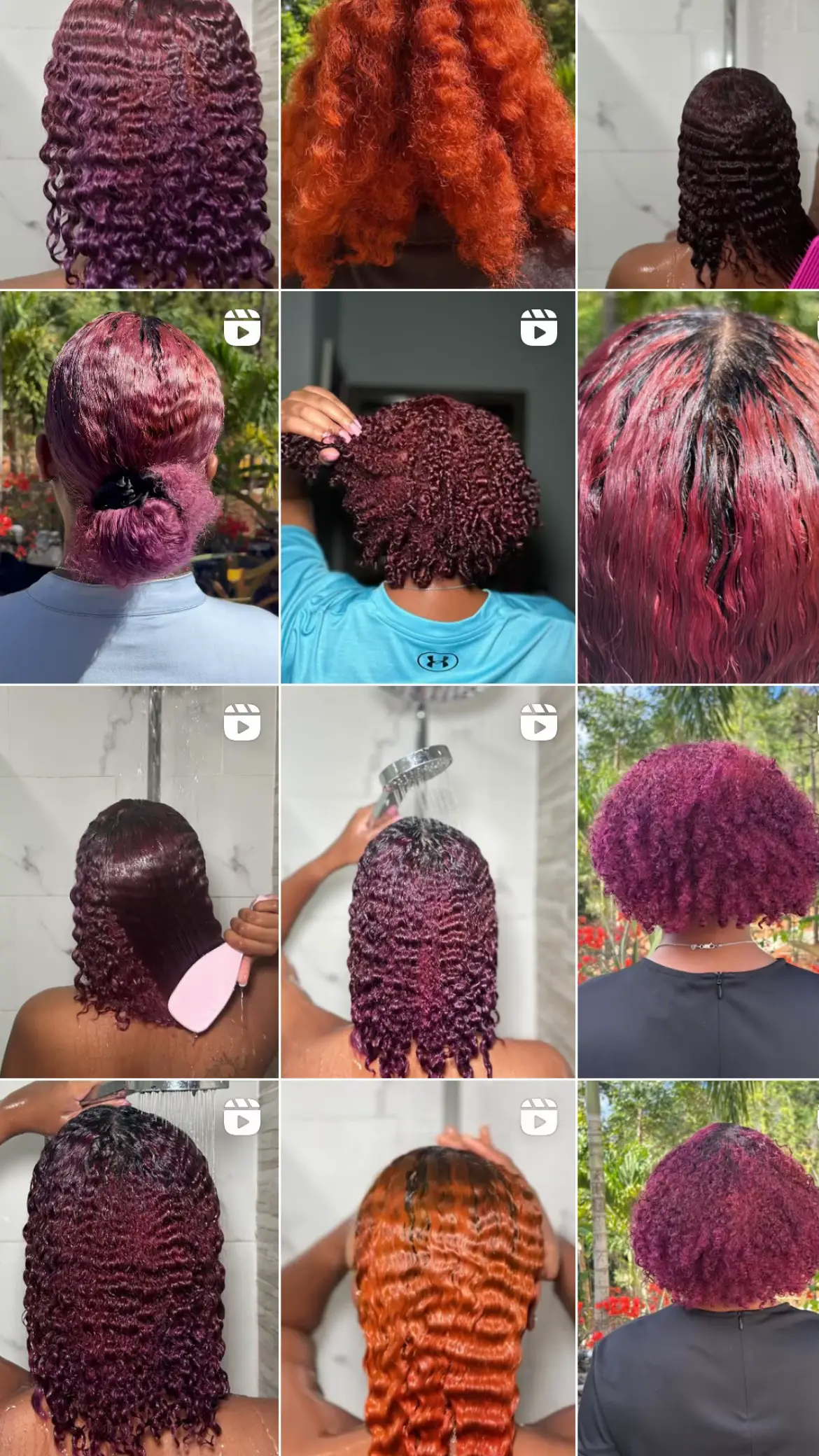 Instagram is my natural hair look book atp #curlyhair #naturalhair #hairtiktok #dyedhair #naturalhairtiktok #briiscurls 