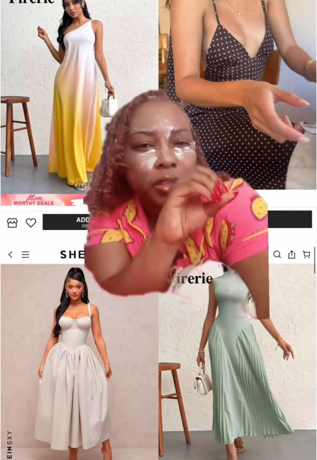 Mothers Day Outfit ideas | @SHEIN  #greenscreen #blackgirl #fyp #foryoupage #creatorsearchinsights #outfitideas #mothersday #mothersdayoutfit 